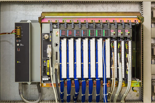 PLC for a monitoring system in the oil and gas industry.