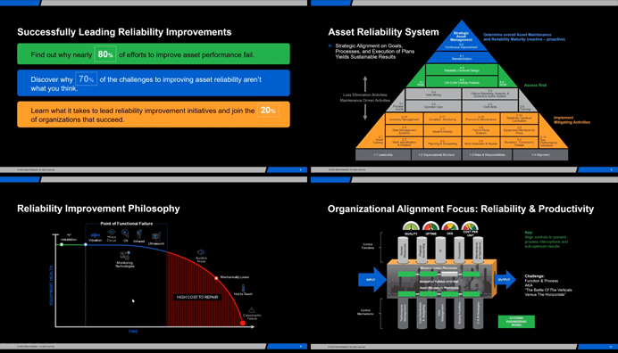 Webinar - Leading Reliability Improvement Successfully